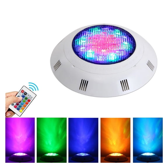 20W 30W 40W 50W 60W 70W LED Underwater Swimming Pool Lights RGB Color Changing AC12V IP68 Waterproof Lamp With Remote Controller ,Low Energy