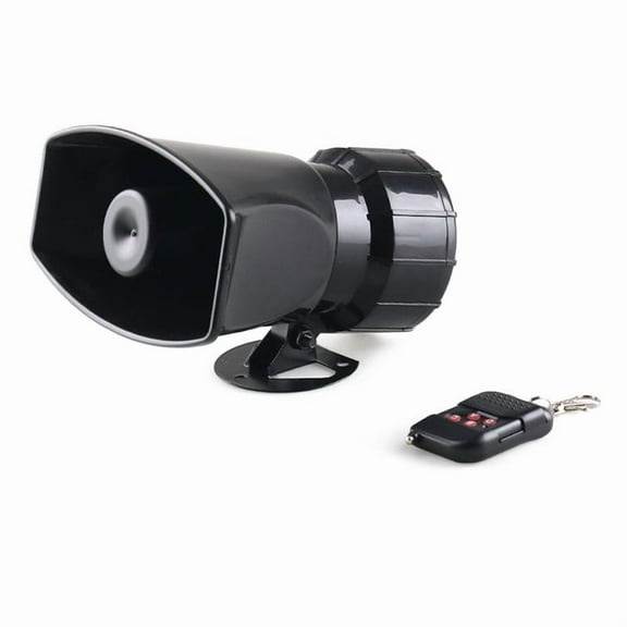 20W 5/7 Tone Sound Car for Siren Horn With Mic PA Speaker System