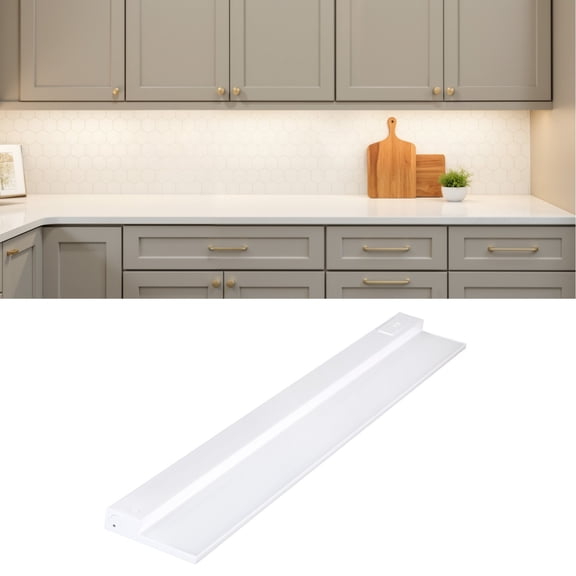 20W 5CCT LED Under Cabinet Lighting Fits 36-Inch Cabinets, Hardwired & Plug-In, 120V Ultra-Slim Linkable Dimmable Under Counter Lights, 2700K/3000K/35000K/4000K/5000K Selectable