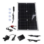 20W 800L/H DC12V Brushless Solar Water Pump Set For Fountain Garden Pool