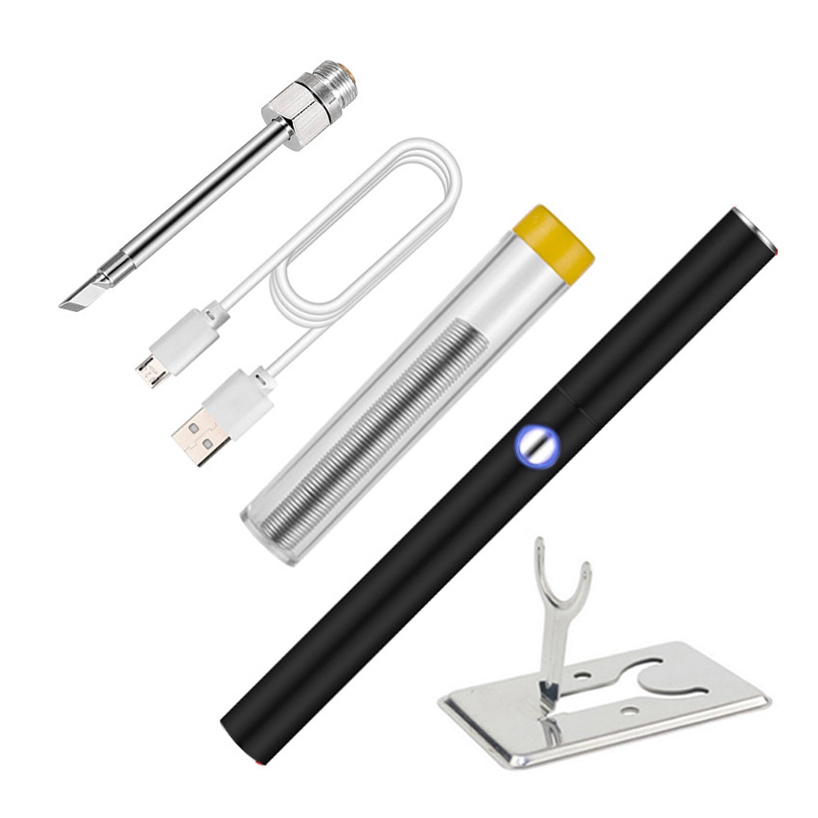 20W Cordless Soldering Iron,Portable USB Rechargeable Battery Power Pencil Soldering Iron,Wirless Repair Welding Tools ,Wide Applications
