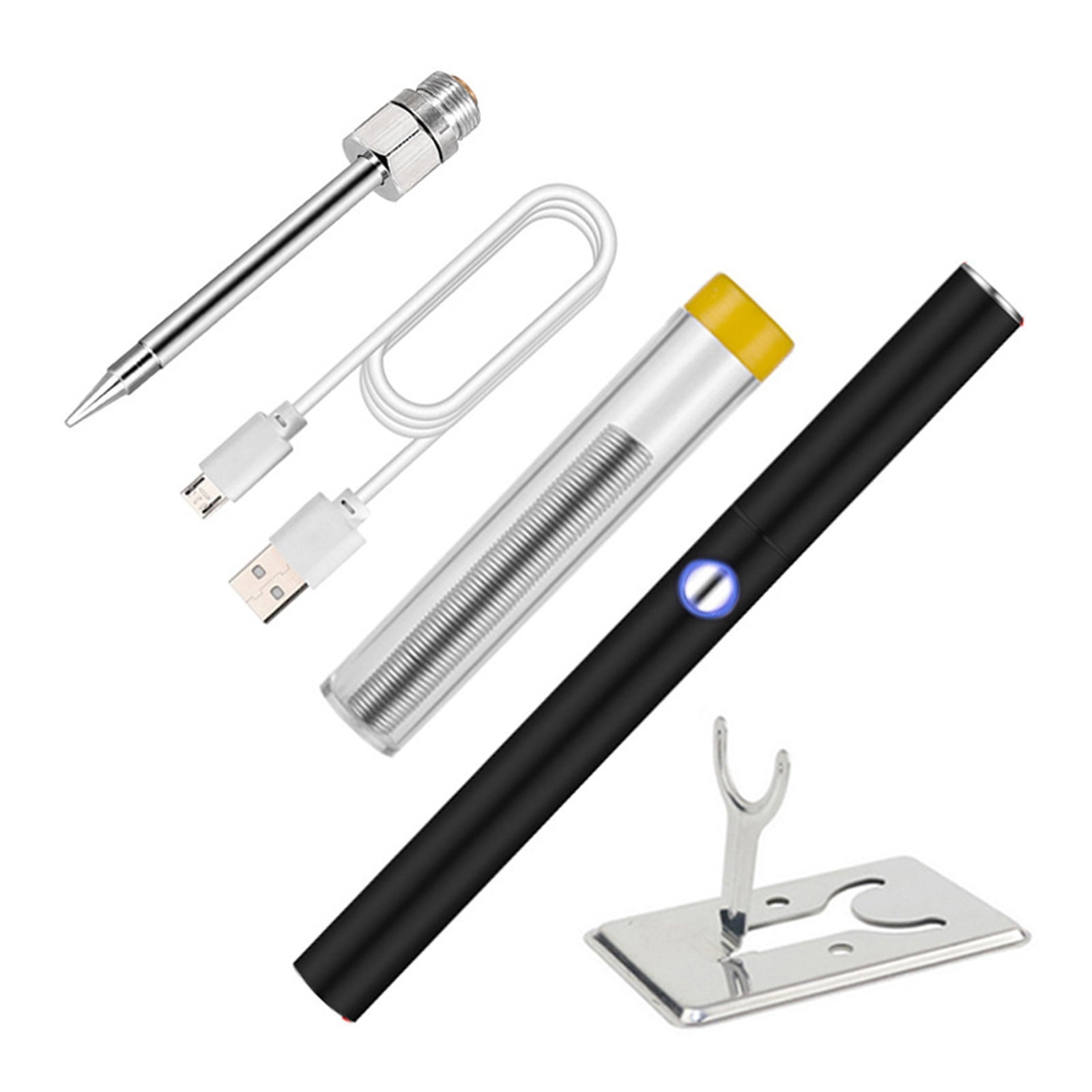 20W Cordless Soldering Iron,Portable USB Rechargeable Battery Power Pencil Soldering Iron,Wirless Repair Welding Tools