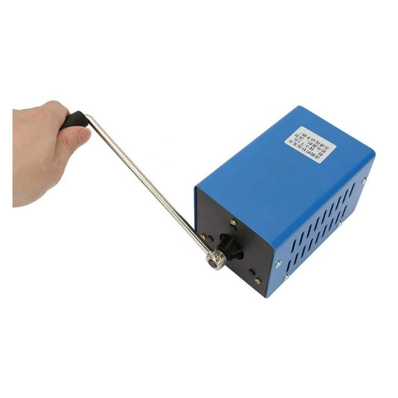 20W Emergency Manual Generator Hand Crank Generator Electric Generator Dynamotor Miniature Generator Outdoor Camping Survival ,Listen Anytime, Anywhere
