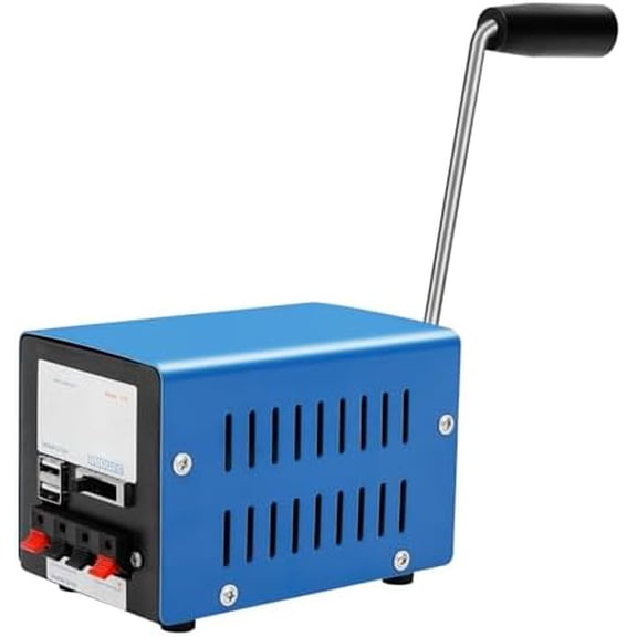 20W Hand Crank Generator, Portable Generator Emergency Backup USB Charger for Outdoor Travel Camping Survival Activities$$Garden & Patio