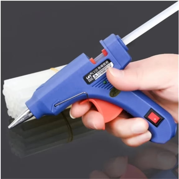 20W Hot Melt Glue Gun DIY Mini Household Industrial Guns Heat Temperature Thermo EU Electric Repair Tool Use 7mm Glue Sticks