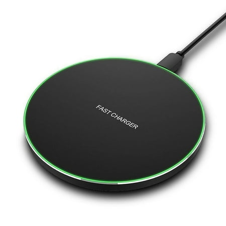20W Max Fast Wireless Charging Pad, Universal Wireless Charger Case Friendly, Compatible with iPhone 17 16 15 14 13 12, Samsung Galaxy S25 S24 Note Series, Google Pixel, LG, Huawei & Wireless Earbuds