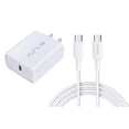 thumbnail image 1 of 20W PD Home Charger for OnePlus 9/10/Pro/11 5G/12/12R - Fast Type-C 6ft Long Cable Quick Power Adapter USB-C for OnePlus 9/10/Pro/11 5G/12/12R Phones, 1 of 7
