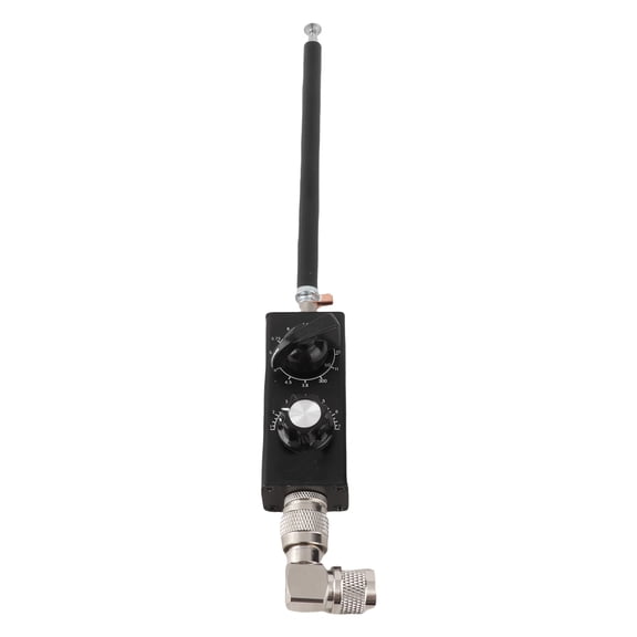 20W QRP Shortwave Antenna 3.5 to 470MHz High Frequency Full Band Tuned Radio Antenna with M4 Male Connector for VHF UHF FM Signal Reception Transmit Function