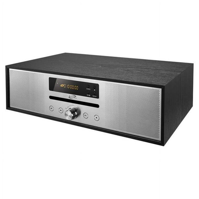 20W Stereo Home Music System with Builtin Bluetooth, CD Player, FM