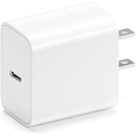 20W USB C Charger Block for Apple iPhone 15 16 Pro Max, 12V USB C Fast Charging Cube Plug Power Adapter Compatible with Apple iPhone 16 15 14 13 12 11 XS Max SE 8Plus 7 6 iPad, 1Pack, White