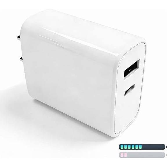 20W USB C Charger Block Compatible with iPhone 17/16/15/14/13/12/11/Pro Max/Plus/XS/XR/X,iPad, Boost Plus, NEXPOW Car Jump Starter, Dual Port USB Charging Wall Plug