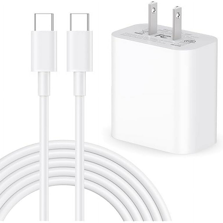 20W USB C Charger & Cable for AirPods Pro 2nd Gen, AirPods 4