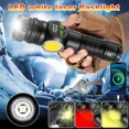 thumbnail image 1 of 20W Usb Rechargeable Led Flashlight Super Bright Torch Lamp, 1 of 6