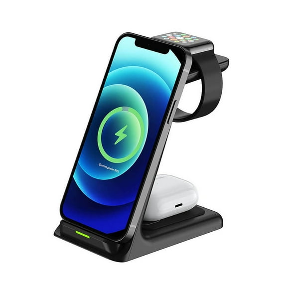 20W Wireless Charger Stand 3 In 1 Qi Fast Charging Dock Station For Smart Phones,Wireless Chargers ,Multi-Device Charger