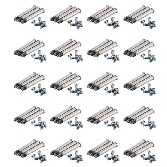 20X 13Inch 15Inch 17Inch Back Cover Screw for A1278 A1286 A1297 Repair Parts Silver Color