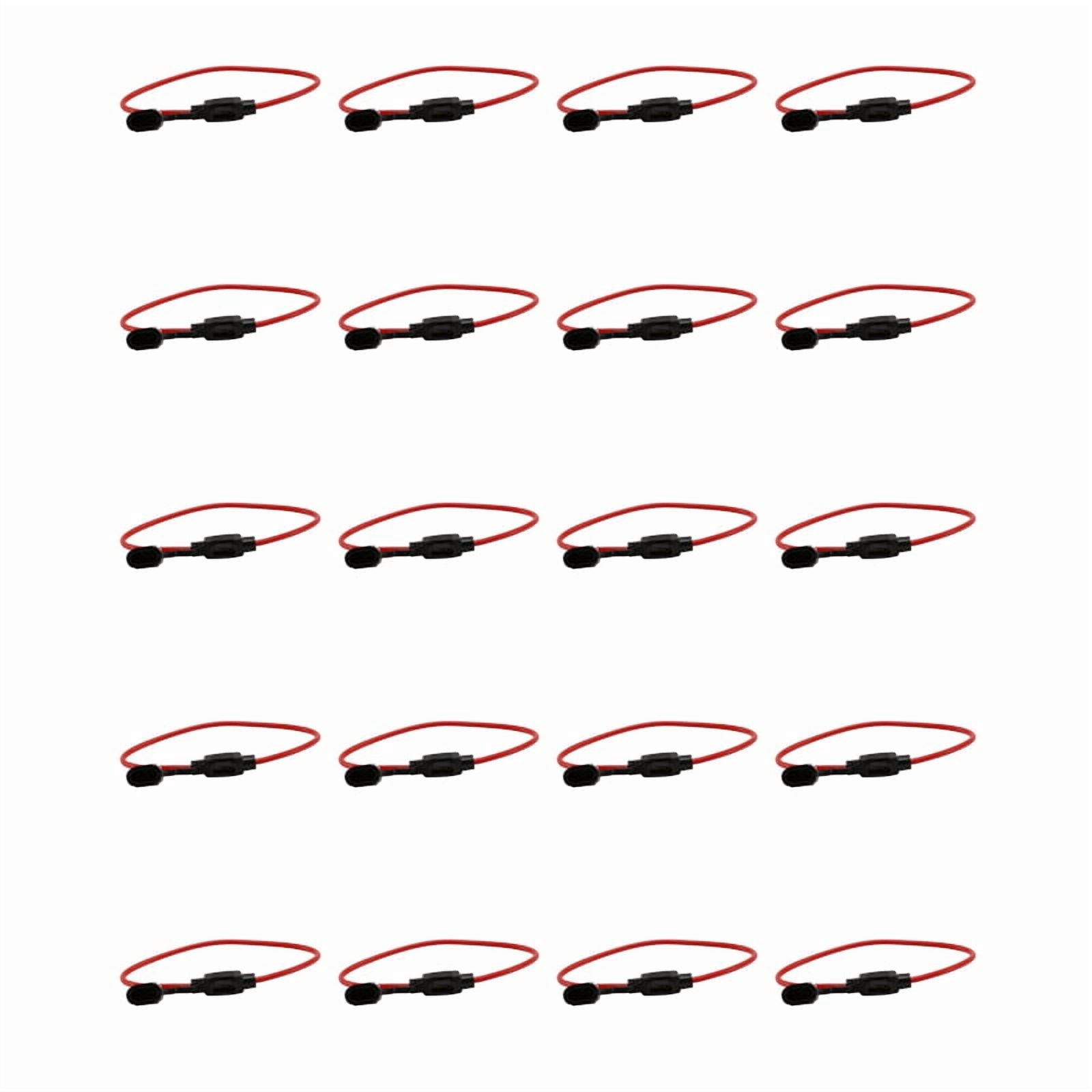 20X 14AWG Wire in-Line Car Automotive Mini Blade Fuse Holder Fuseholder 20A