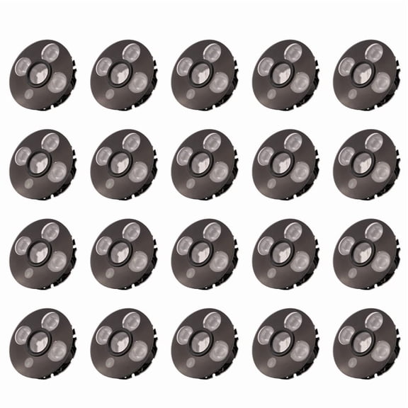 20X 3 Array IR Led Spot Light Infrared 3x IR LED Board for CCTV Cameras Night Vision (53mm Diameter)