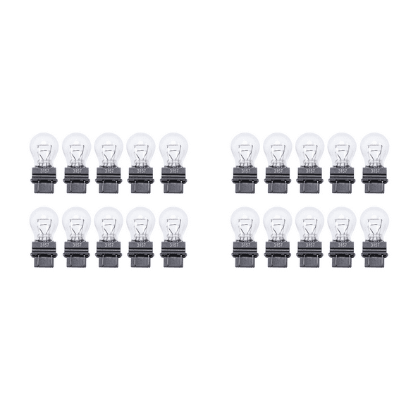 20X 3157 Bright Light Bulbs Tail Brake Backup Reverse S8 Signal Lamp Turn Signal