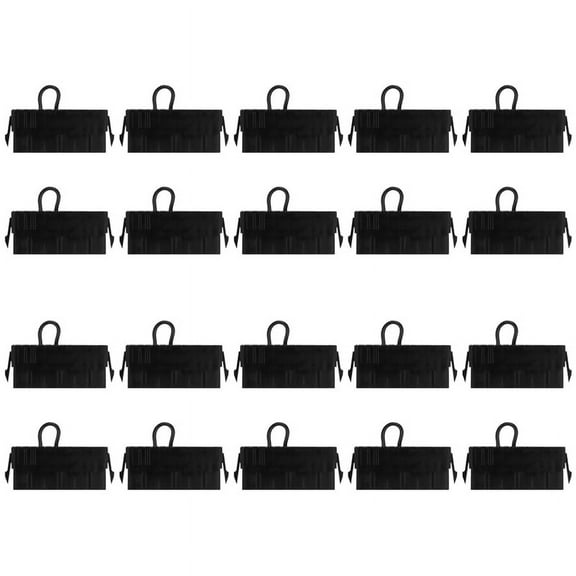 20X 4-Pin ATX Power Supply Jumper Bridge Tool PSU Test Without Being Plugged Into the Motherboard,20 connector,Black