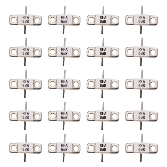 20X 6DB ATTENUATORS FLANGED 100 Watt 6 DB 100W-6DB RFP 100W-6DB 100Watt DC-3.0 Ghz RFP 100W-6DB RFR 6-100