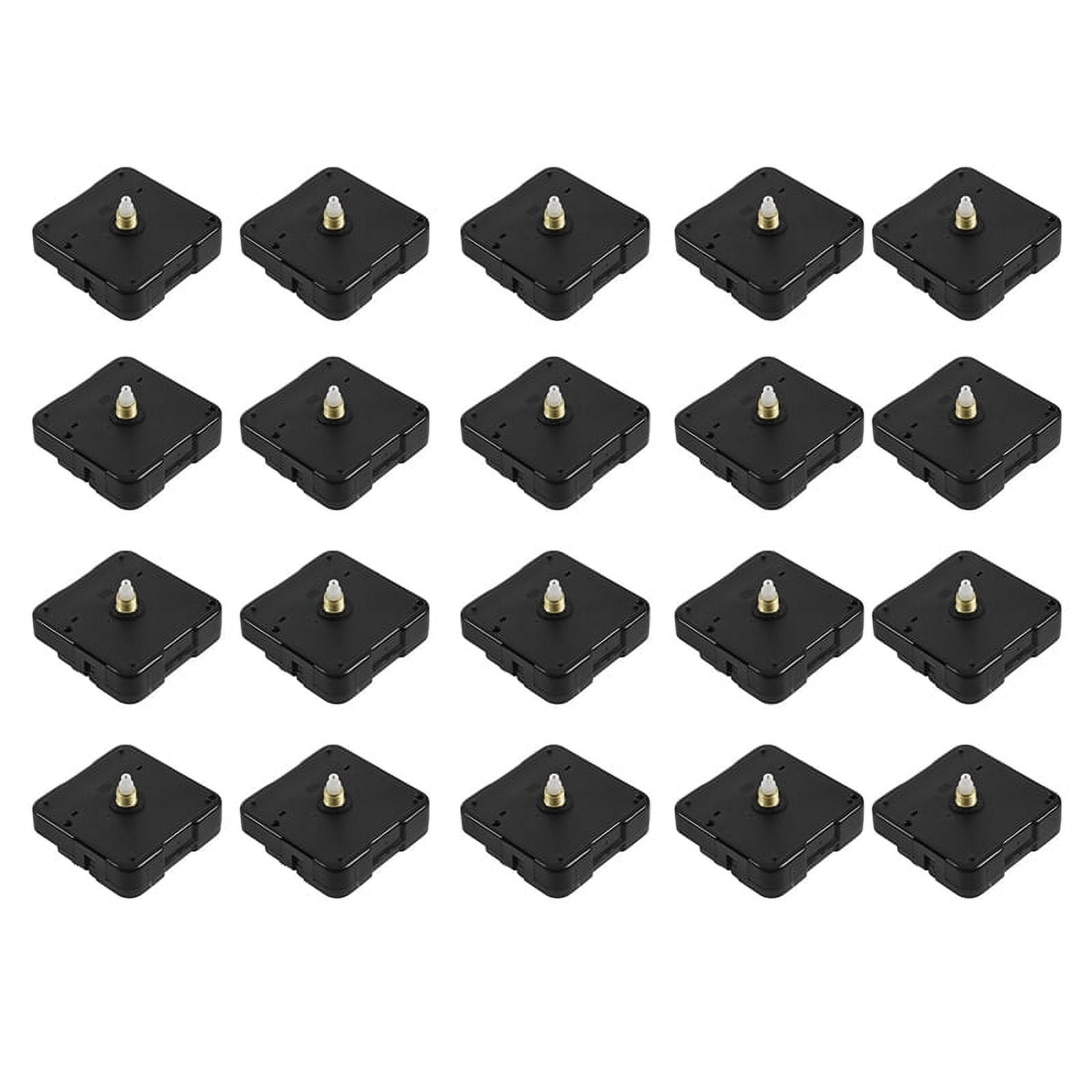 20X Clock Movement with Short Hands, 4/ 25 Inch Maximum Dial Thickness, 3/ 5 Inch Total Shaft Length