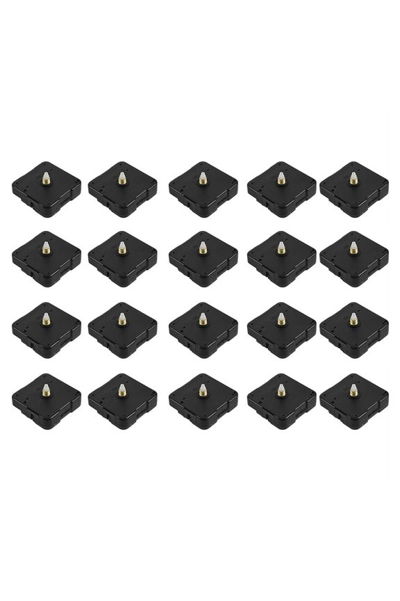 20X Clock Movement with Short Hands, 4/ 25 Inch Maximum Dial Thickness, 3/ 5 Inch Total Shaft Length