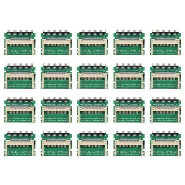 20X Compact Flash Card to Ide 44Pin 2Mm Male 2.5 Inch Hdd Bootable