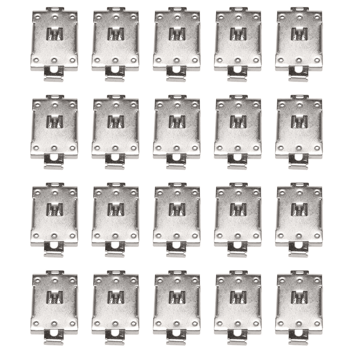 20X DIN Rail Mount Bracket Equipment Rack G3NE G3NA Electrical for R9912 Fins