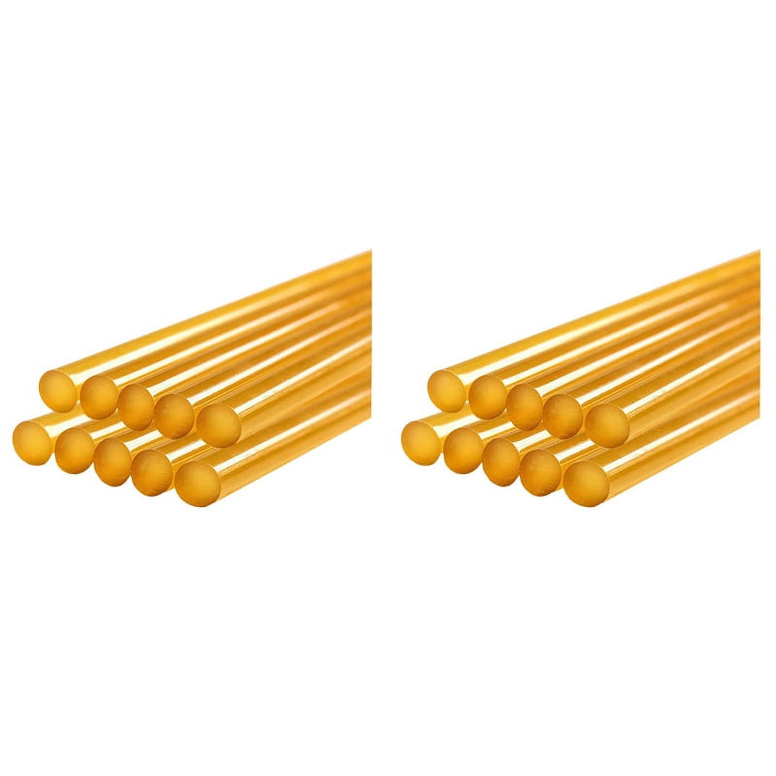 20X Dent Repair Glue Sticks Paintless Dent Repair Tool Glue Sticks for Hot Glue - Car Repair Dent Remover Tool Yellow