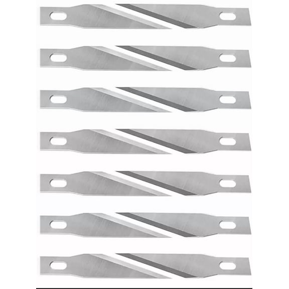 20X Exacto Knife Blades #11 Carbon Steel Xacto Case For Hobby Craft Refill Art G