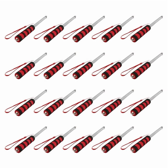 20X Extendable 2M Portable Telescopic Handheld Flag Pole Tool for Flags Windsock