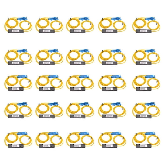 20X Ftth SC 1X2 Plc Singlemode Fiber Optical Splitter Fbt Optical Coupler