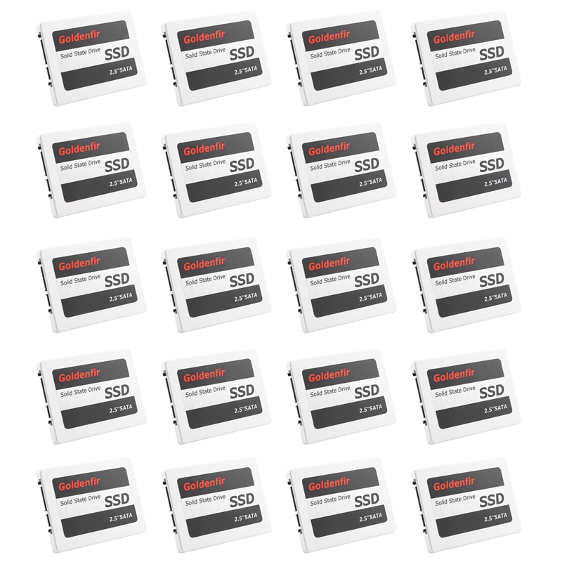 20X Goldenfir SSD 120GB SSD 2.5 Hard Drive Disk Disc Solid State Disks 2.5inch Internal SSD,20 x 2.5inch Hard Drive Disk Disc,White