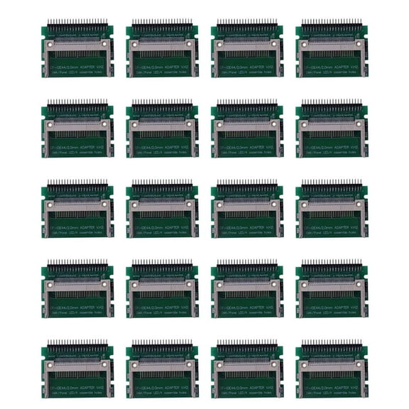 20X IDE 44 Pin Male to Compact Flash Male Adapter Connector,20 x IDE 44 Pin Male to Adapter,Green