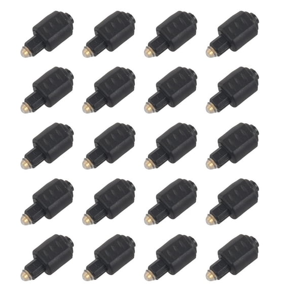 20X Mini Optical Audio Adapter 3.5MM Female Jack to Digital Toslink Male Plug for Amplifier