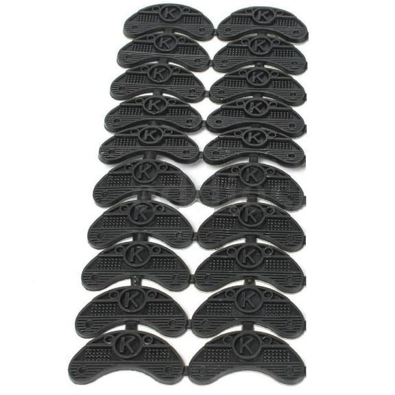 20X Shoe Repair, Rubber Sole Replacement Heel Savers Toe Plates Tap DIY Glue On Shoes Pad