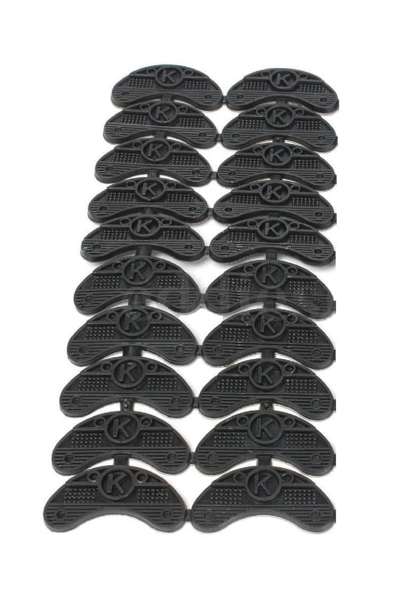 20X Shoe Repair, Rubber Sole Replacement Heel Savers Toe Plates Tap DIY Glue On Shoes Pad