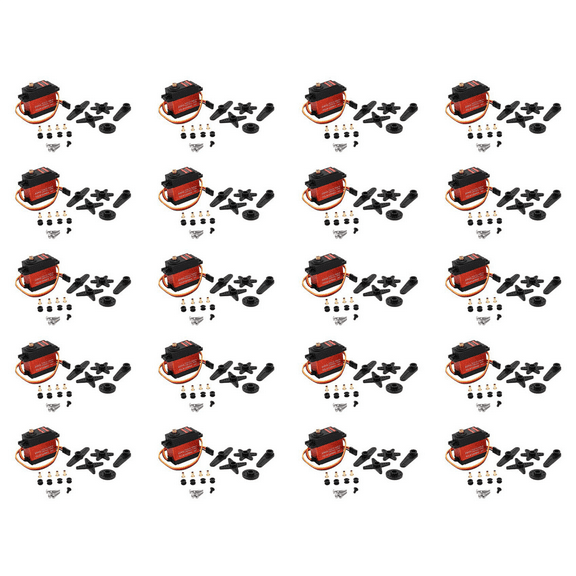 20X Td-8120Mg Waterproof Metal Gear Digital Servo with 20Kg High Torque 180Angle 20Kg Servo