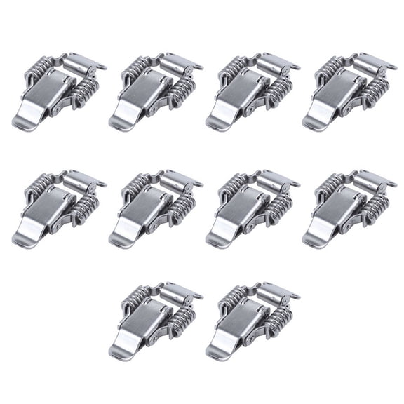 20X Toolbox Draw Compression Spring Toggle Latch Catch Clamp Silver