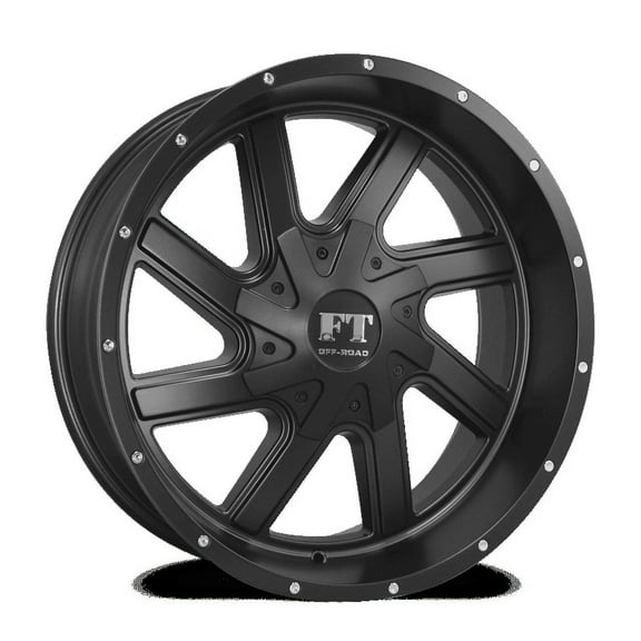 20X12 5-139.7 OFF ROAD FT-1 SATIN/BLACK -44/108