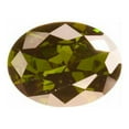 thumbnail image 1 of 20X15mm Oval Olive CZ - Pack of 1, 1 of 1