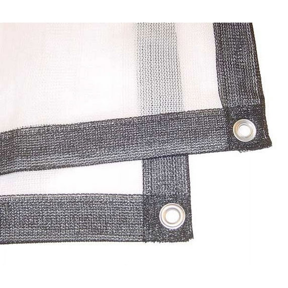 SUN GUARD 20' x 20' White Sunshade Net | UV-Stabilized | Efficient 70-75% Sunlight Filtering | 20 ft x 20 ft (6.1 m x 6.1 m) | Durable Design & Breezy Comfort