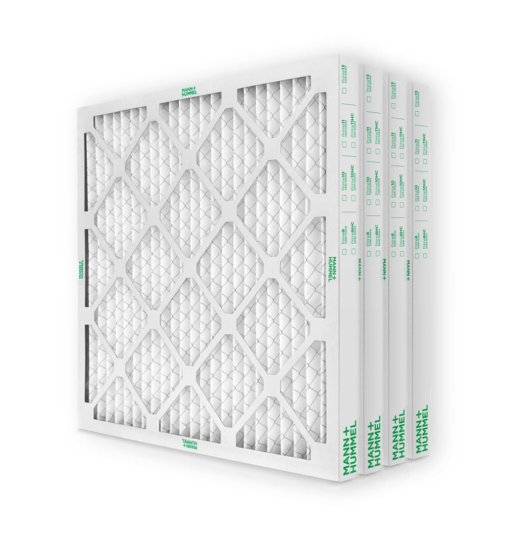 20X20X2 MERV 8 Pleated AC Furnace Air Filters. 4 Pack