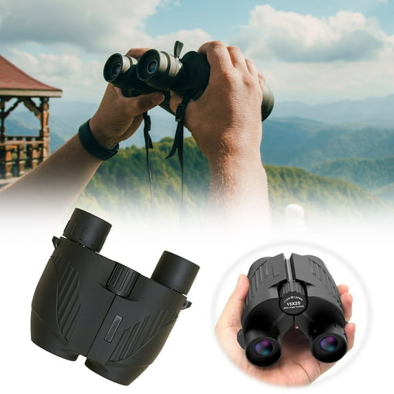 20X25 Compact Binoculars Material Easy to Focus for Adults Kids Bird Watching Hiking