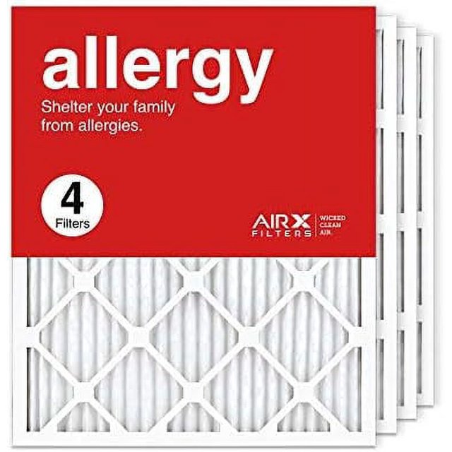 20X25x1 Air Filter MERV 11 Pleated HVAC AC Furnace Air Filter, Allergy