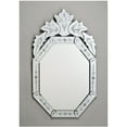 thumbnail image 1 of 20X32 Octagonal Traditional Cut Glass and Etched Mirror, 1 of 1