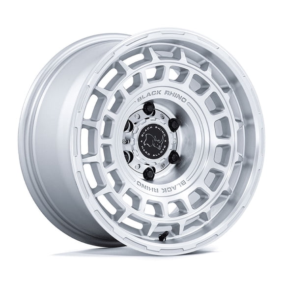 20X8.5 Black Rhino BR024 Awol Silver W/ Machined Face 6x135 ET12 Wheel Rim