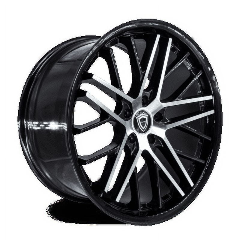 20X9 5-115 CAPRI LUXURY #0104 POLISH/BLACK(B-P) 15/73.1