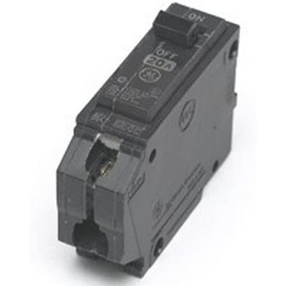 GE 20A Circuit Breaker 1-Pole - 20 Amp Breaker - Multicolor
