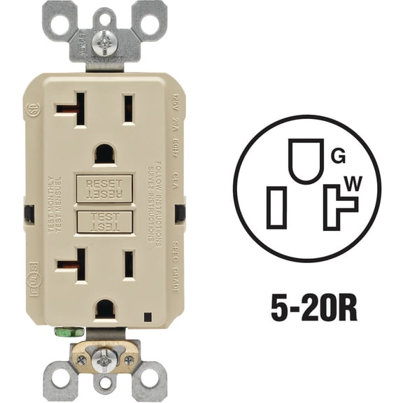 20a Iv Soft Gfci Outlet